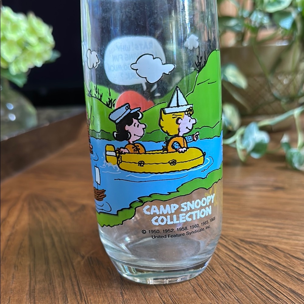 Camp Snoopy Collection Glass